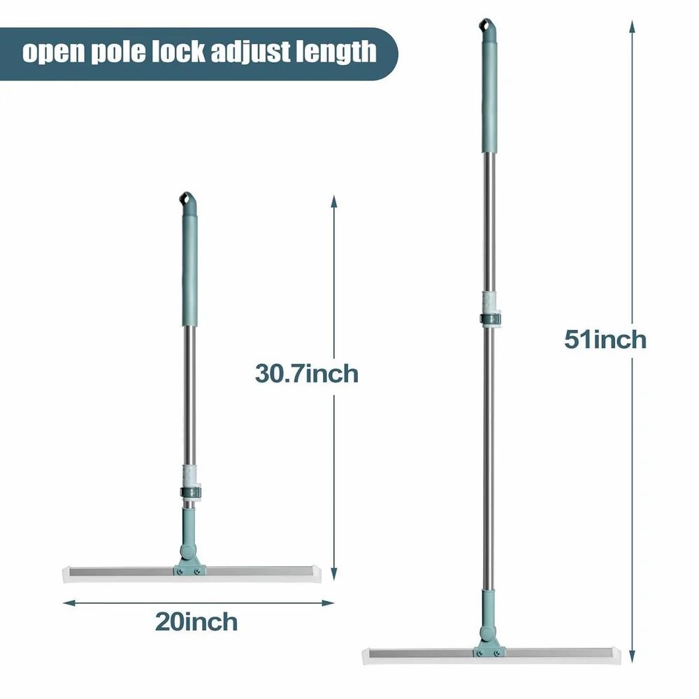 Magic Broom Sweeper 180-Degree Rotatable