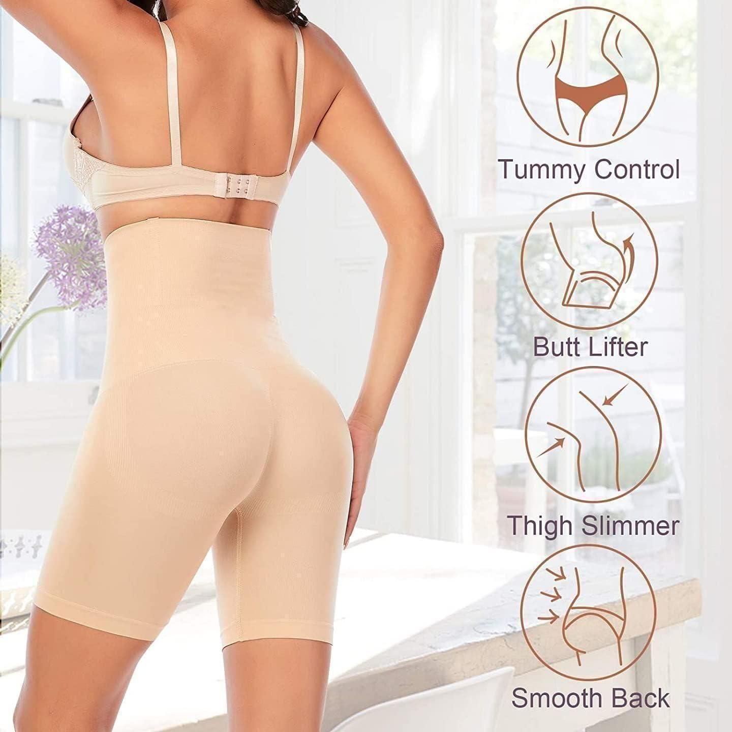 4-in-1 Shaper - Quick Slim Shape Wear Tummy, Back, Thighs, Hips - Seamless Tummy Tucker